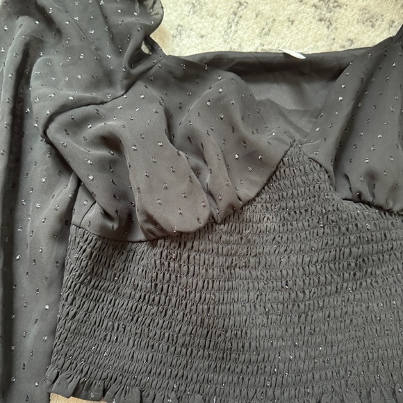 Leith Long-Sleeve Sheer Top - Picture 4 of 5